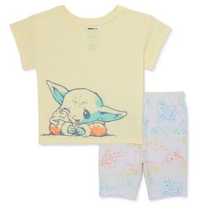 Star Wars Girls Short Sleeve Pajama Sleep Set
